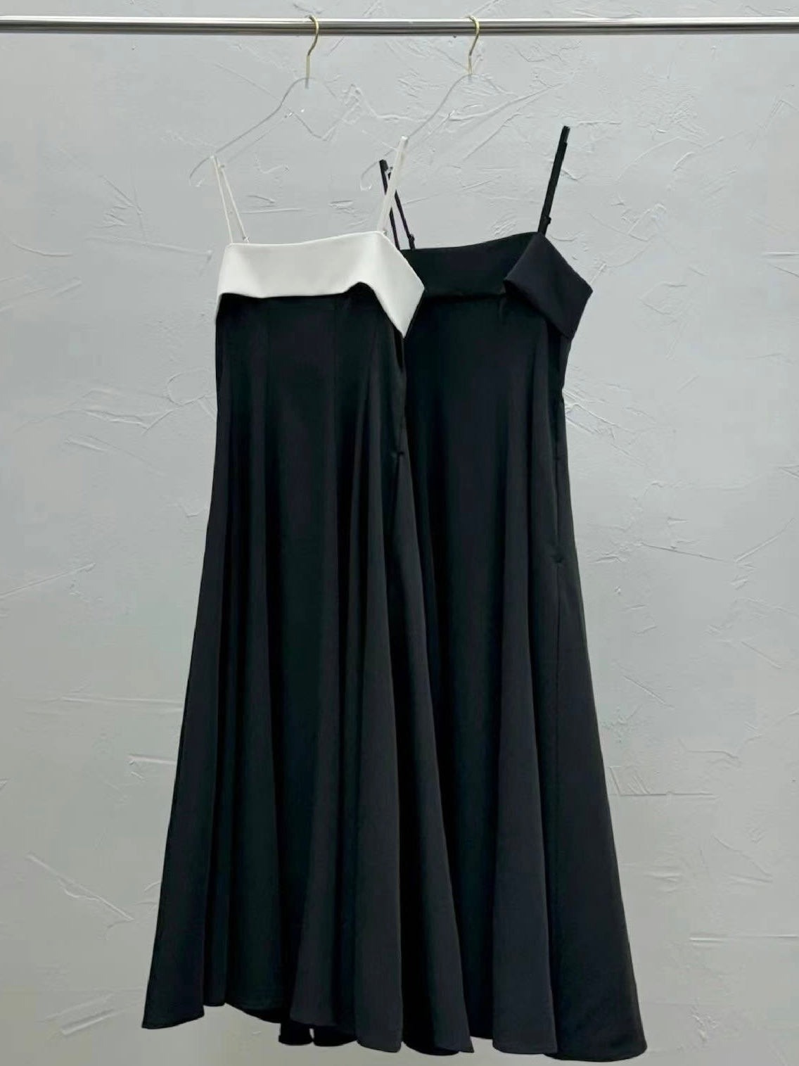 Camisole dress (BLACK)